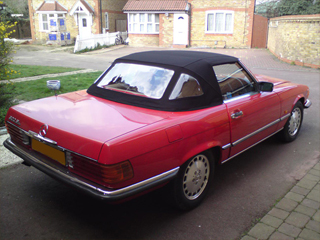 Mercedes SL 129 Replacement Hood